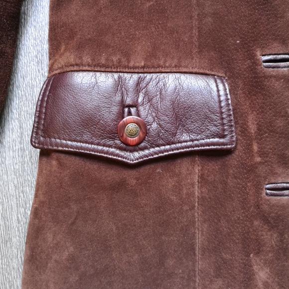 Brown Leather Jacket - Picture 2 of 5